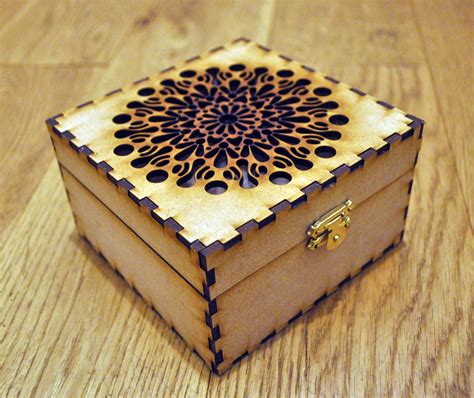 unusual laser cut box